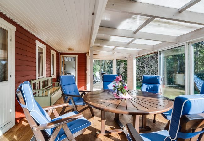 Ferienhaus in Knäred - Schönes Ferienhaus mit Jacuzzi in der Nähe der Natur | SE02021