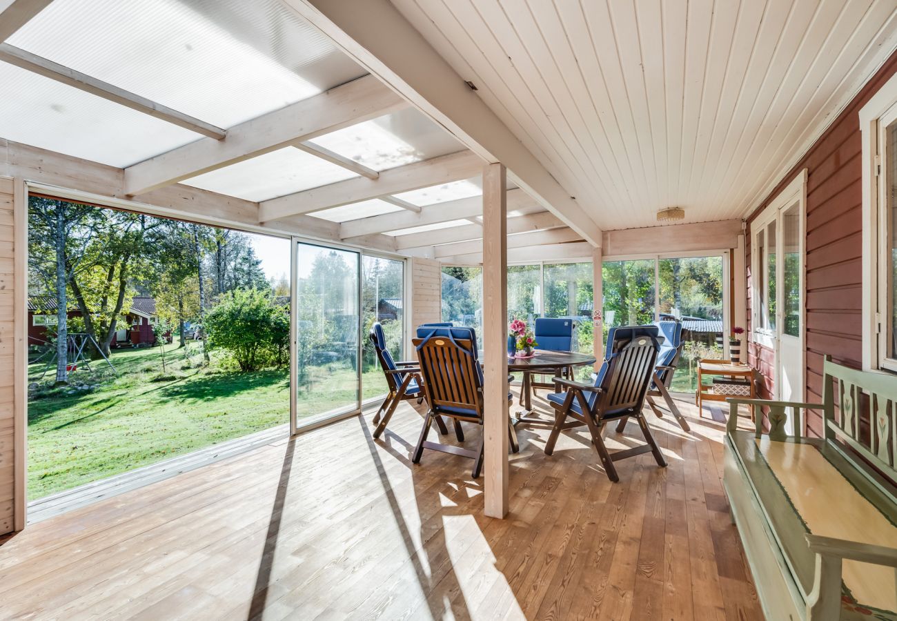 Ferienhaus in Knäred - Schönes Ferienhaus mit Jacuzzi in der Nähe der Natur | SE02021