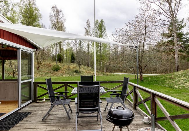 Ferienhaus in Rydaholm - Ferienhaus in traumhafter Lage und 300 m zum eigenen Seeufer | SE07003