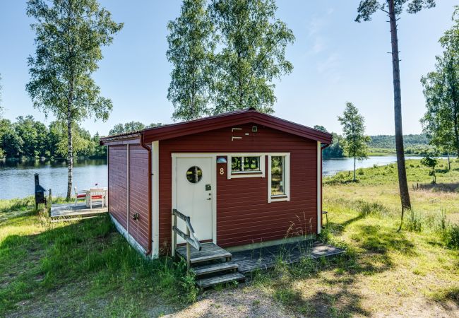 Ferienhaus in Hamneda - Ferienhaus mit Aussicht auf den See Hängasjön | SE06016