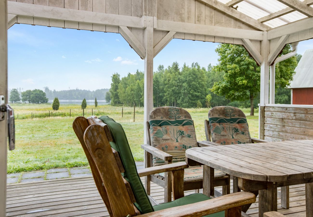 Ferienhaus in Vittaryd - Schönes Ferienhaus im Dorf Flattinge, 9,5 km von Lagan mit Aussicht über den Flåren  | SE06029