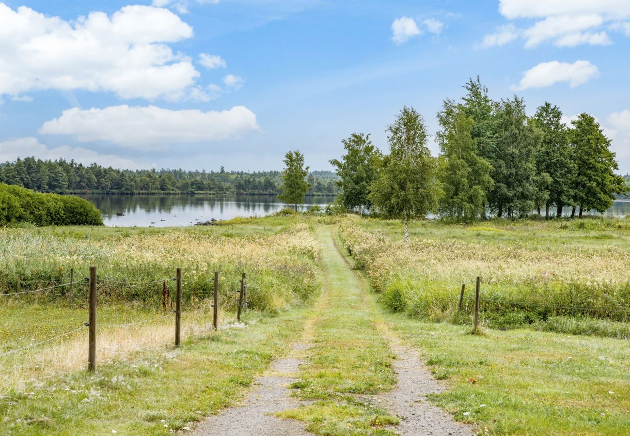 Ferienhaus in Vittaryd - Schönes Ferienhaus im Dorf Flattinge, 9,5 km von Lagan mit Aussicht über den Flåren  | SE06029