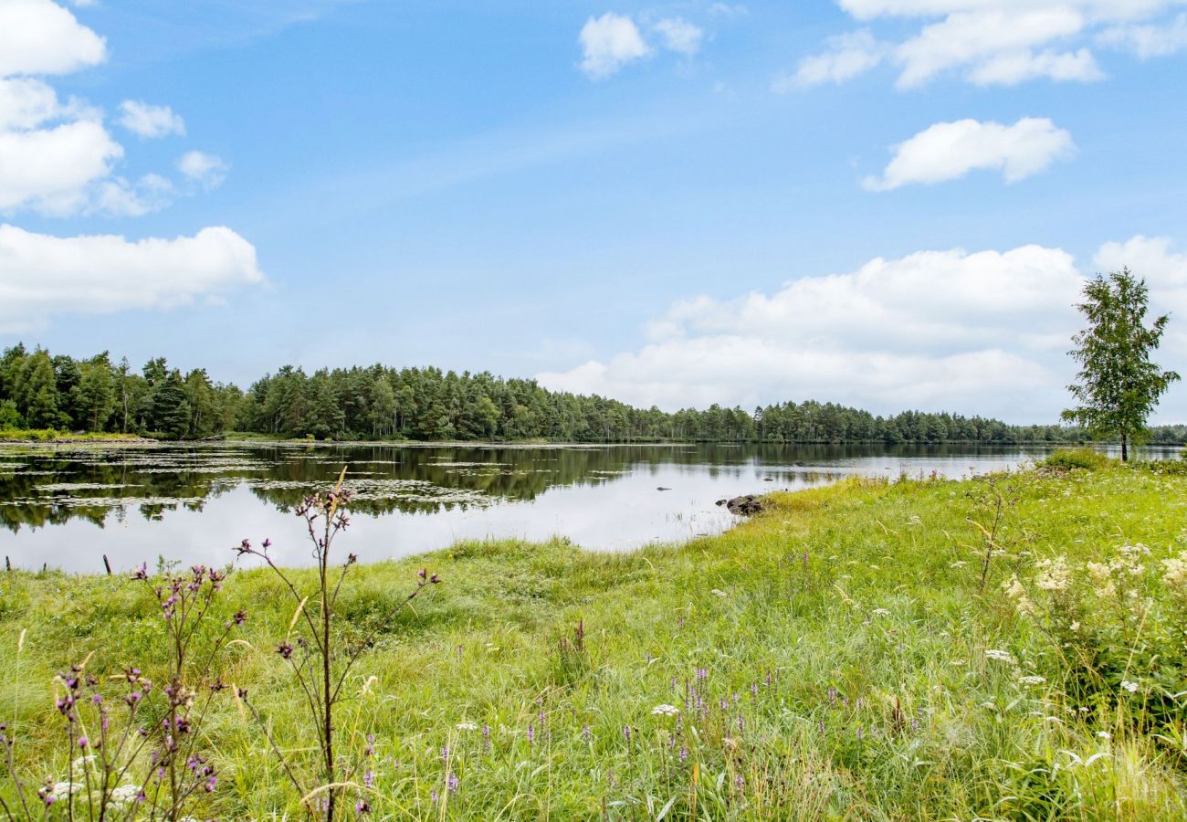 Ferienhaus in Vittaryd - Schönes Ferienhaus im Dorf Flattinge, 9,5 km von Lagan mit Aussicht über den Flåren  | SE06029