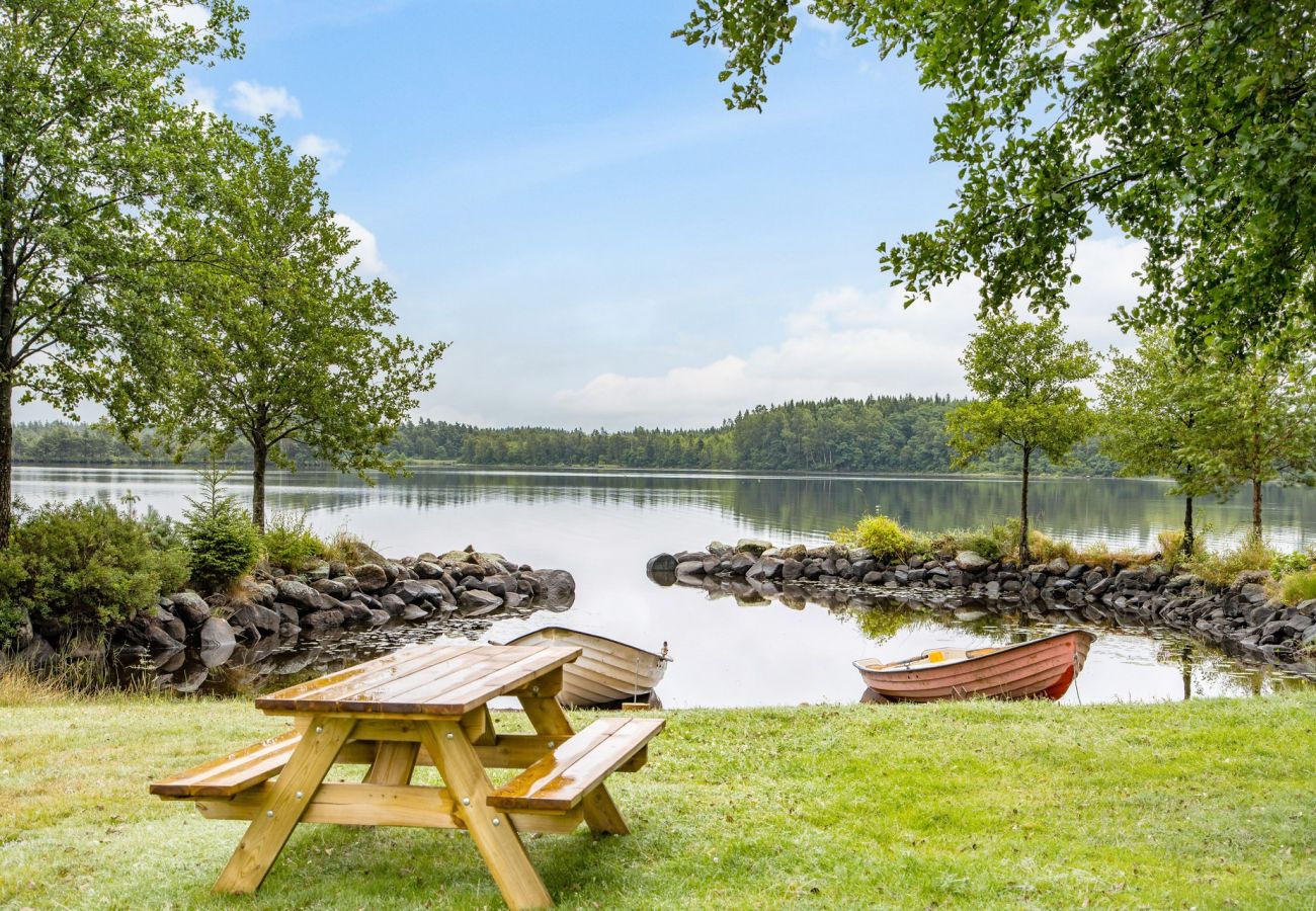 Ferienhaus in Vittaryd - Schönes Ferienhaus im Dorf Flattinge, 9,5 km von Lagan mit Aussicht über den Flåren  | SE06029