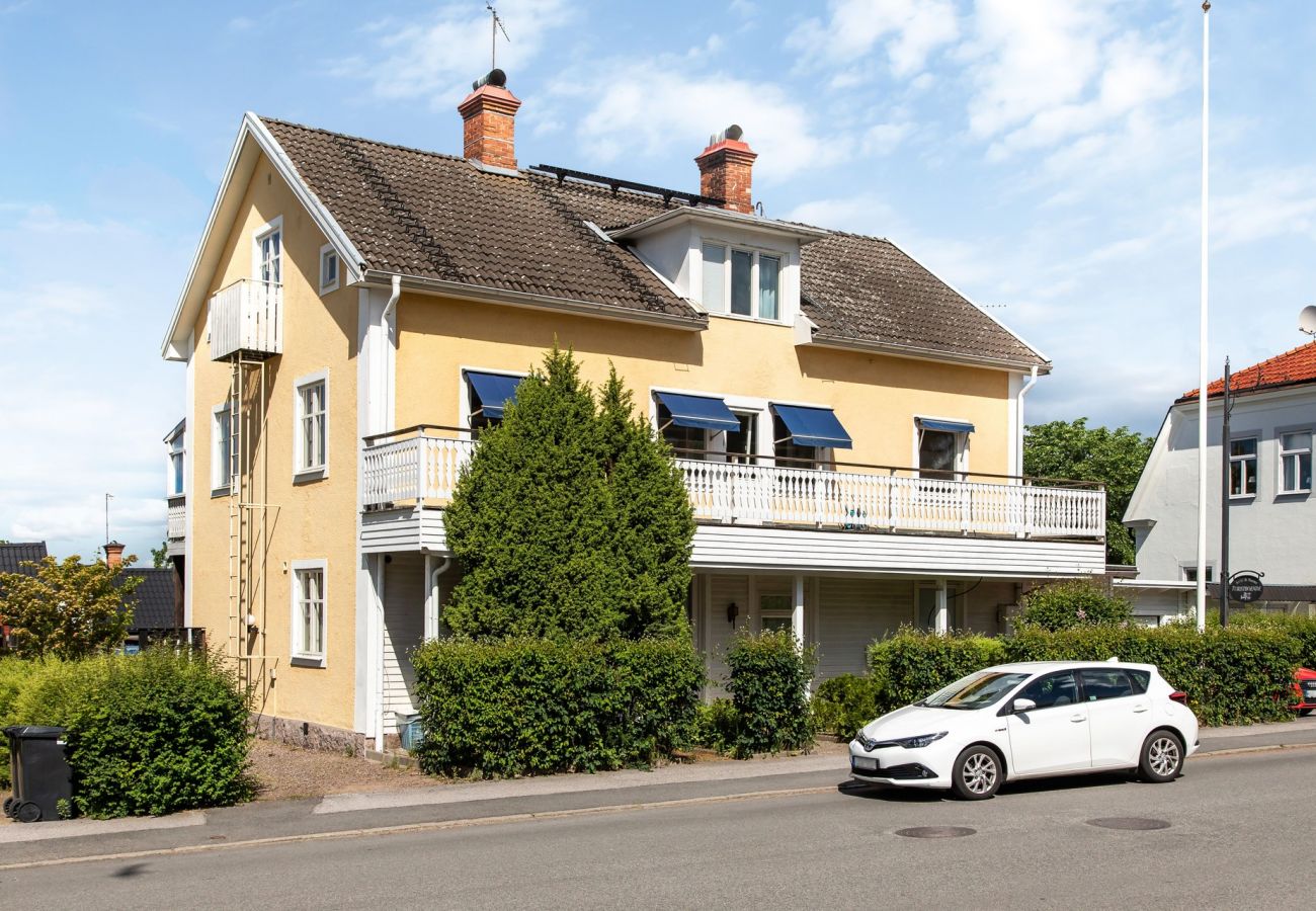 Wohnung in Vimmerby - Ferienwohnung mit gemütlichem Innenhof mitten in Vimmerby