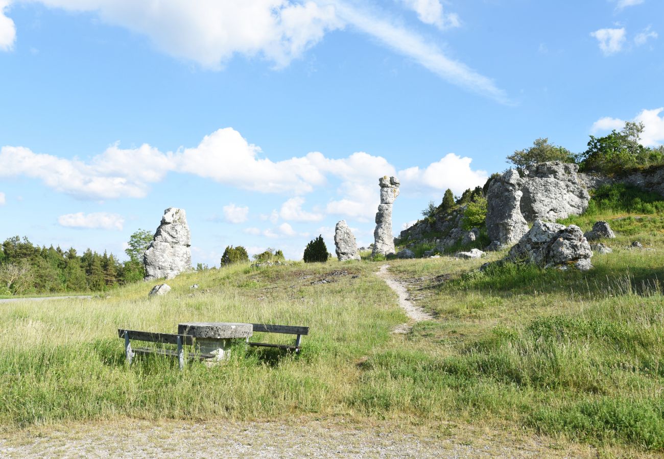 Ferienhaus in Slite - Gemütlicher und moderner Flügel an Gotlands Ostküste