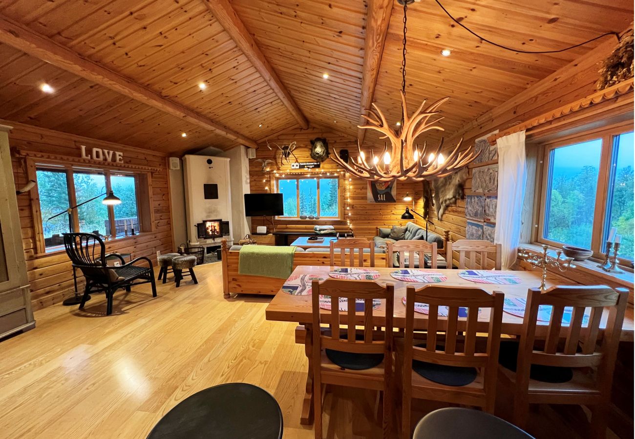 Ferienhaus in Undersåker - Blockhaus in Edsåsdalen, mitten in der Bergwelt und in der Nähe von Åre | SE21001