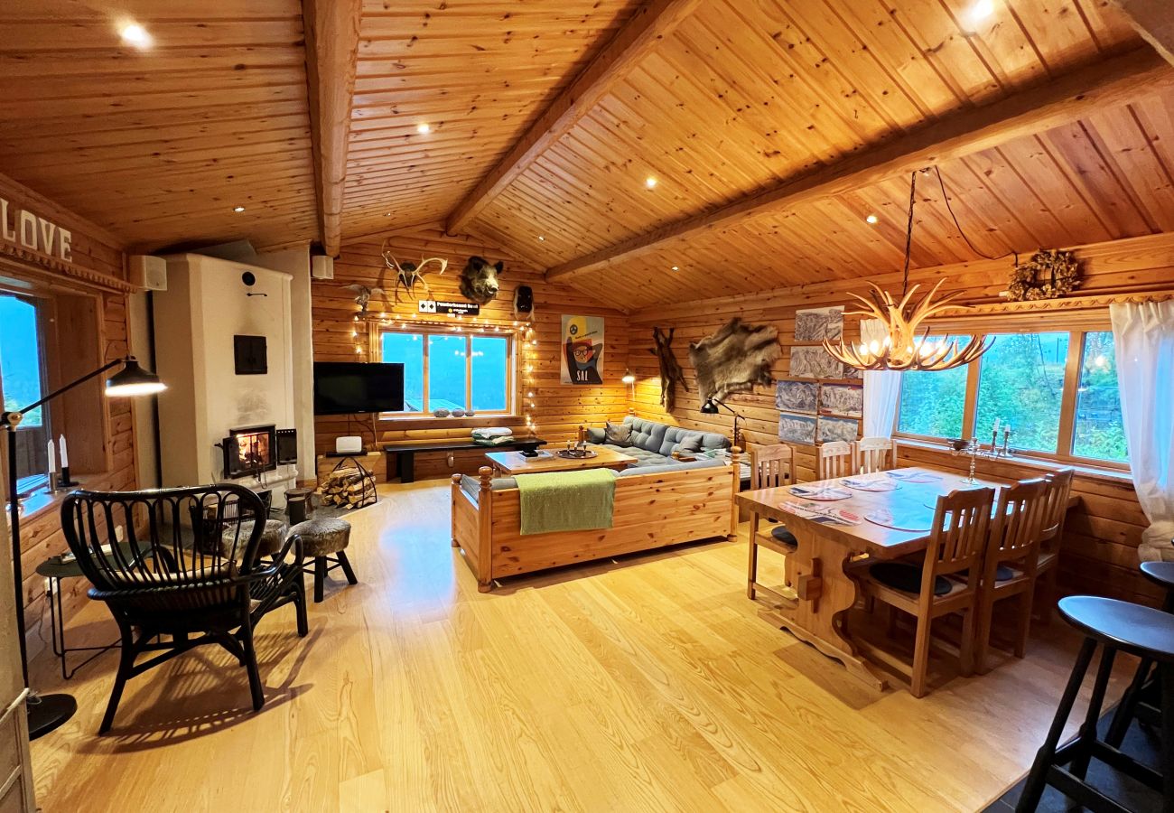 Ferienhaus in Undersåker - Blockhaus in Edsåsdalen, mitten in der Bergwelt und in der Nähe von Åre | SE21001