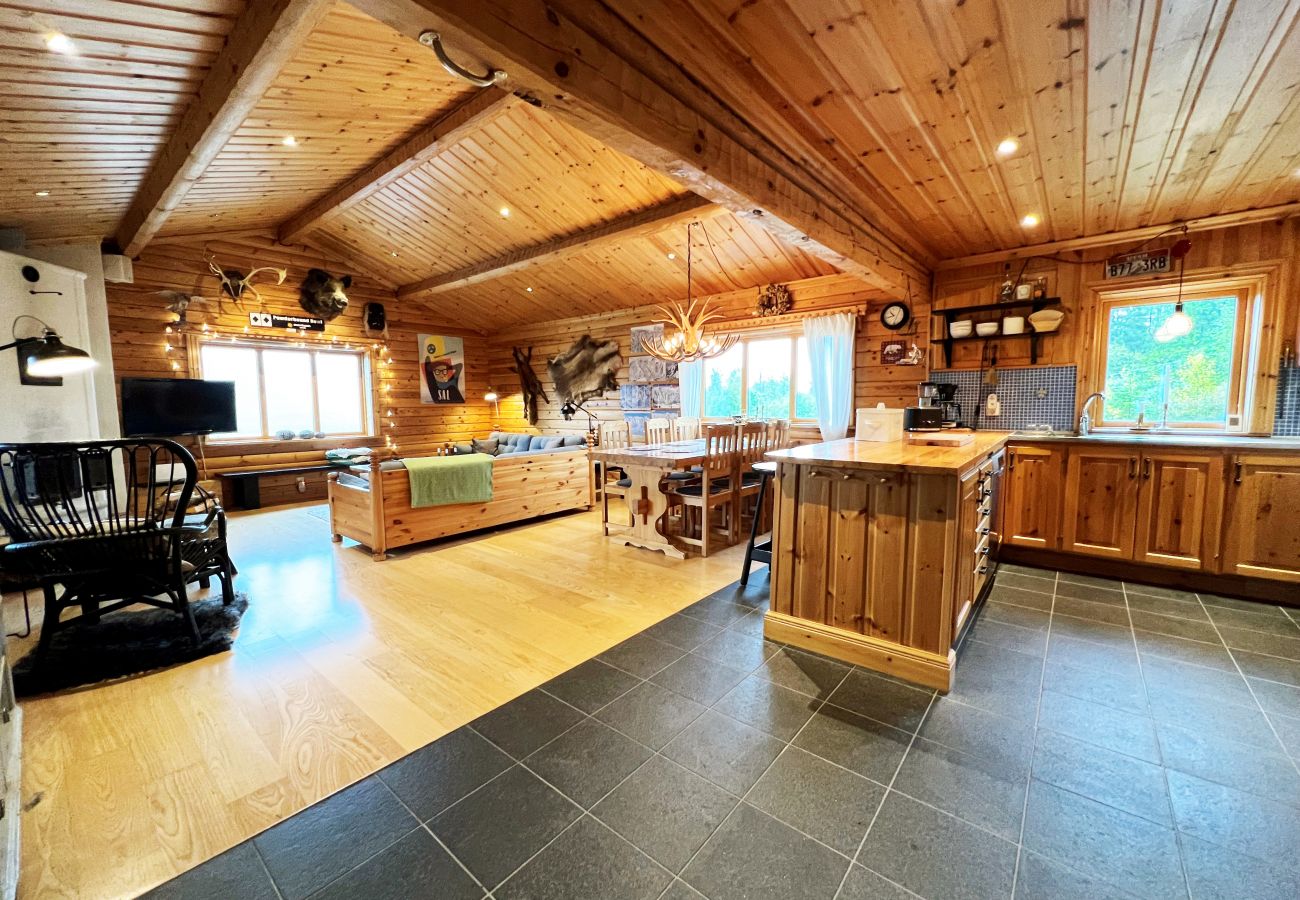 Ferienhaus in Undersåker - Blockhaus in Edsåsdalen, mitten in der Bergwelt und in der Nähe von Åre | SE21001