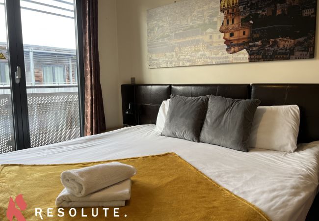 Ferienwohnung in Birmingham - ★ Amazing New Arcadian Centre - Two Bedroom - En Suite - Balcony - Bullring