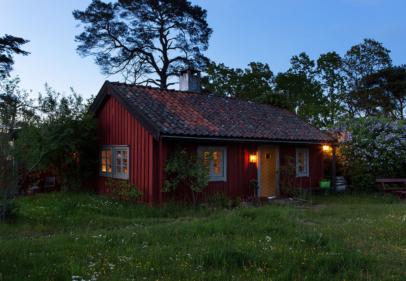 Ferienhaus in Rockneby - Ferienhaus in Drag mit einzigartiger Lage und Seegrundstück | SE05014