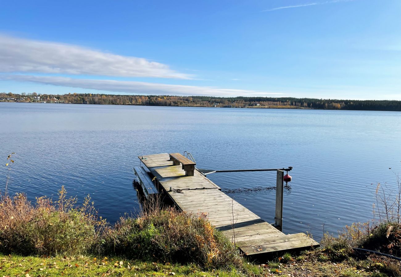 Ferienhaus in Månsarp - Schönes Ferienhaus mit eigenem Seegrundstück und Panoramablick auf Rasjön | SE07037