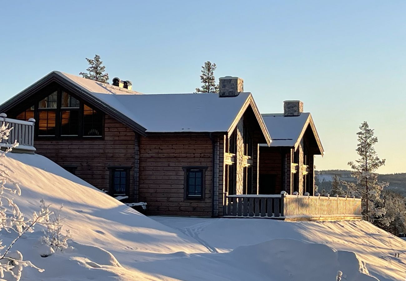 Ferienhaus in Idre - Neu gebautes modernes Ferienhaus in der Nähe von Skifahren und Golf in Idre, Dalarna | SE19016