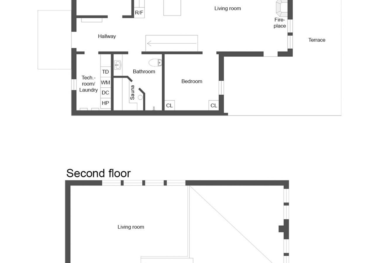 Ferienhaus in Idre - Neu gebautes modernes Ferienhaus in der Nähe von Skifahren und Golf in Idre, Dalarna | SE19016