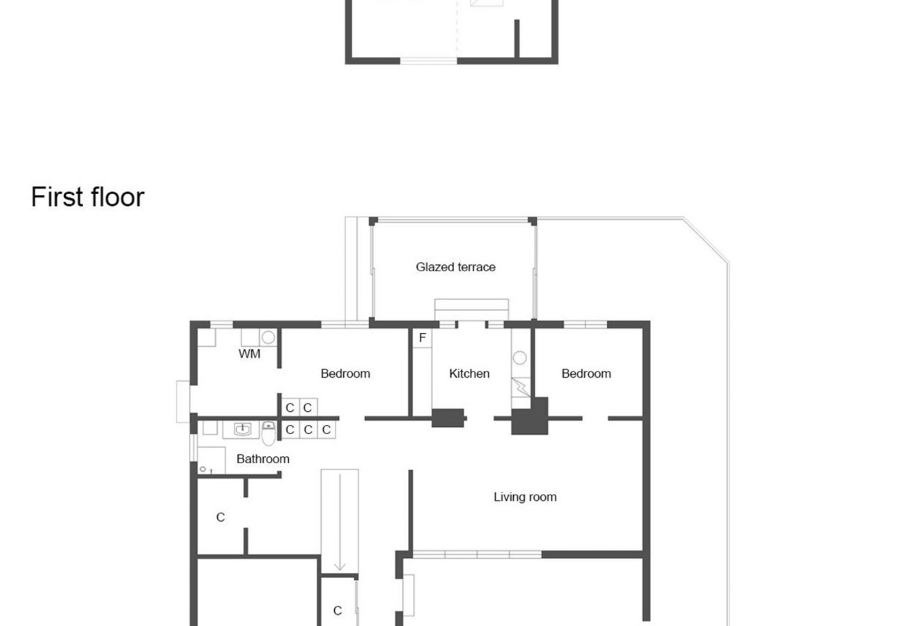 Ferienhaus in Steninge - Charmantes Haus in Steninge mit 300 m zum Meer| SE02058
