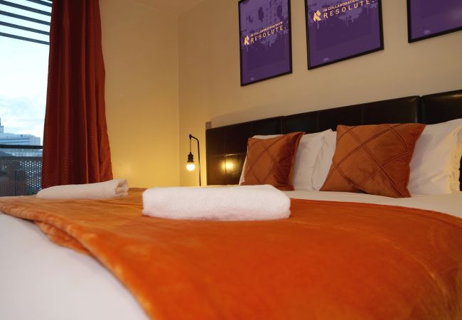 Ferienwohnung in Birmingham - ★ Arcadian Centre - Sienna One Bed - Sofa Bed - Balcony