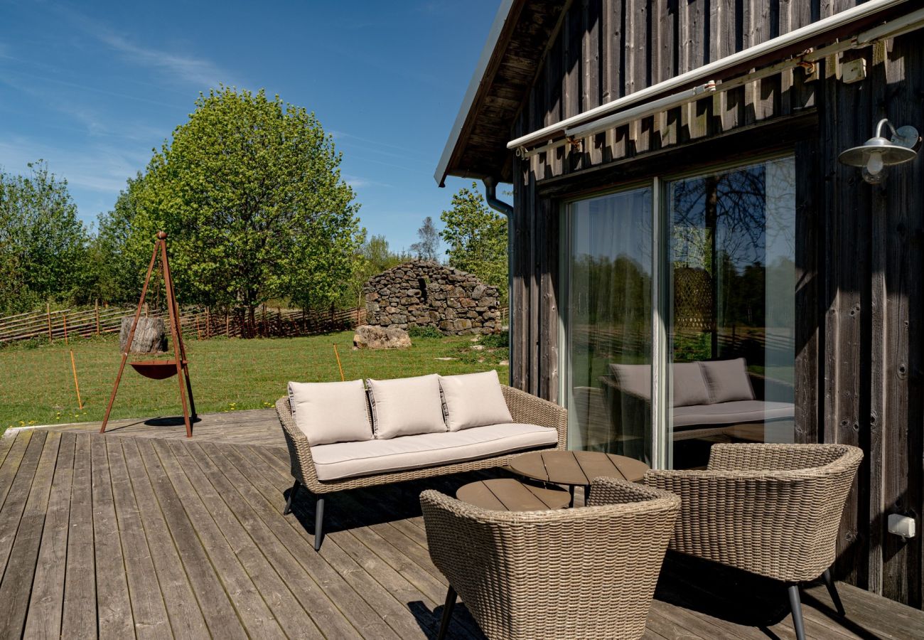 Ferienwohnung in Laholm - Kockabygget: Schöne Wohnung in ländlicher Idylle bei Hallandsåsen, Laholm | SE02057