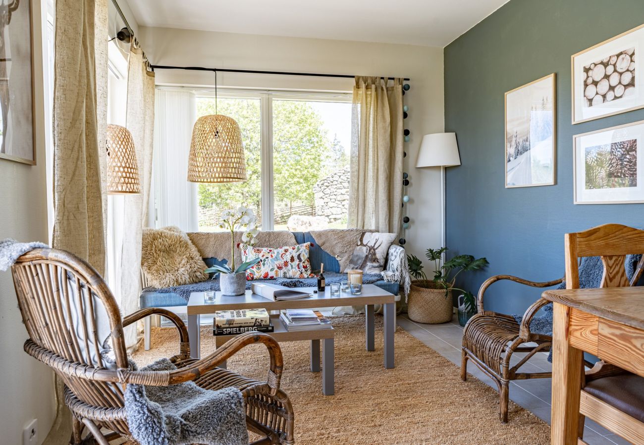 Ferienwohnung in Laholm - Kockabygget: Schöne Wohnung in ländlicher Idylle bei Hallandsåsen, Laholm | SE02057
