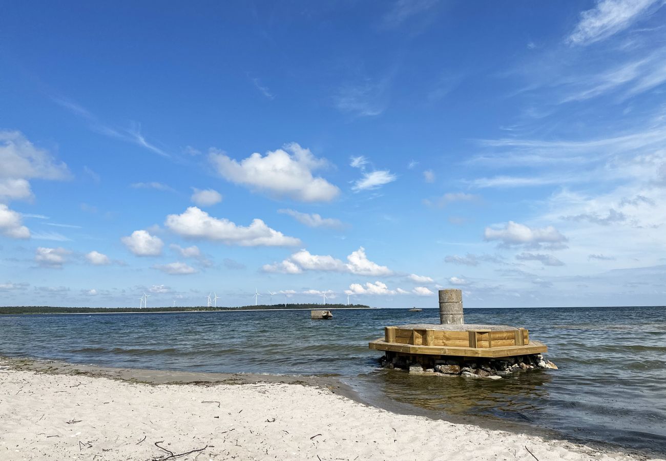 Ferienwohnung in Lärbro - Gemütliches Ferienhaus  in Gotland mit Sauna in der Nähe von Salzbädern | SE12017