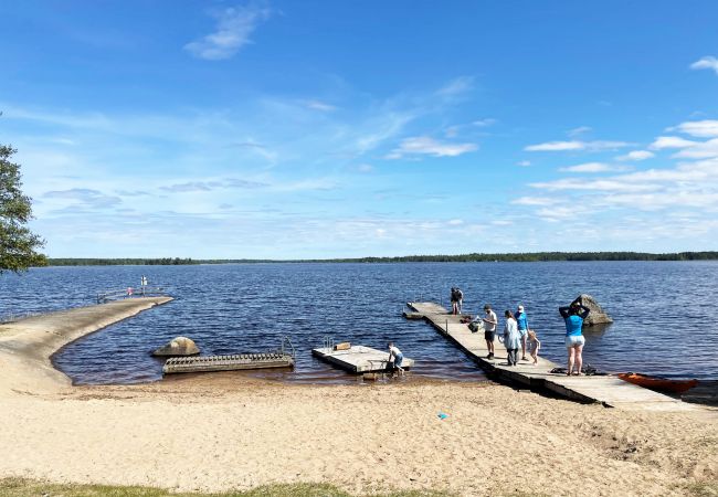 Ferienhaus in Lönashult -  Gut ausgestattetes Ferienhaus mit Blick auf den See Åsnen in Hulevik, Lönashult | SE06057