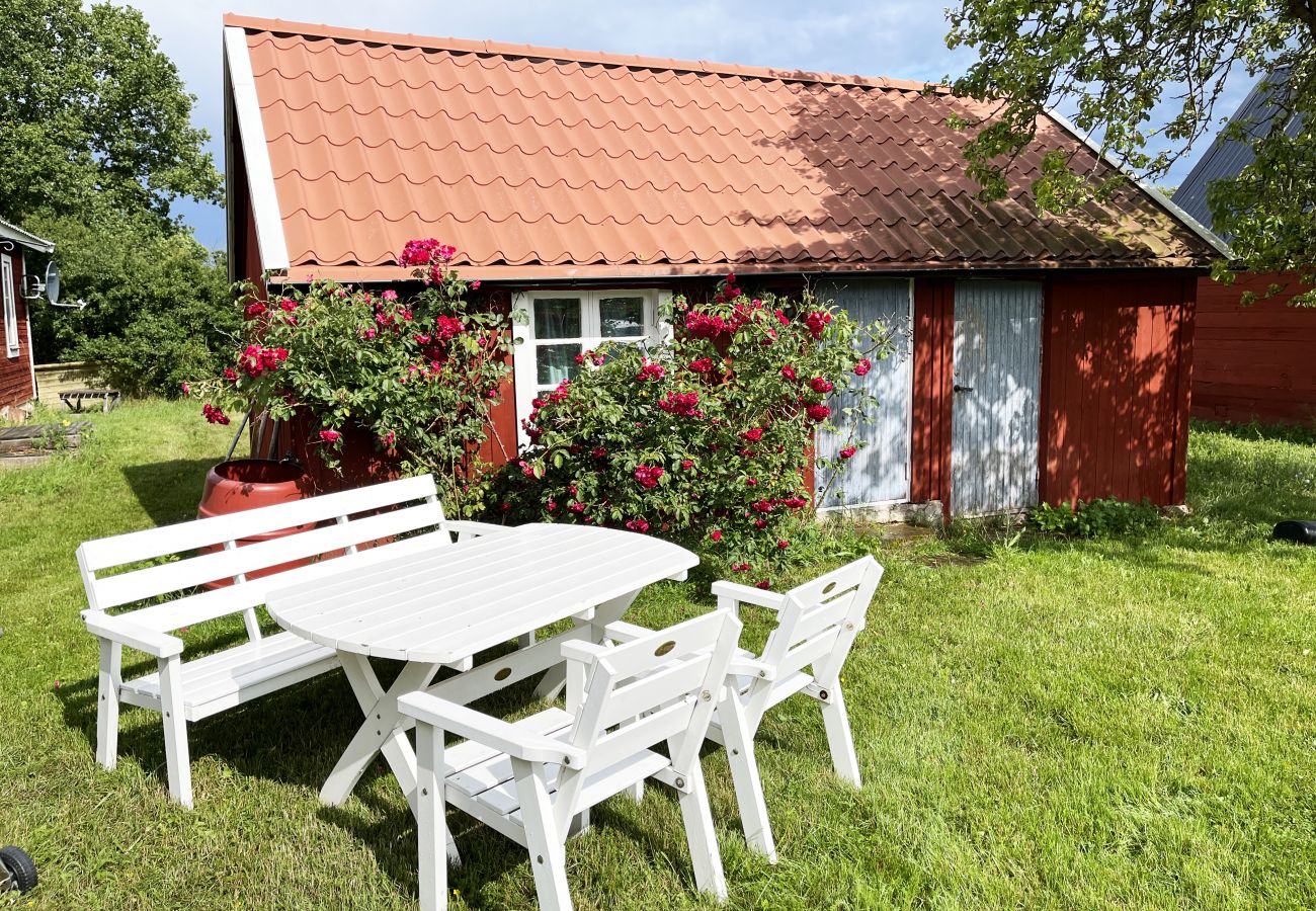 Ferienhaus in Borgholm - Schönes Ferienhaus auf Öland mit grasenden Schafen in der Umgebung I SE04033