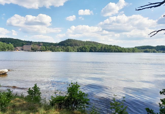 Ferienhaus in Floda - Modernes Ferienhaus mit Panoramablick auf wunderschöne Landschaften | SE08066