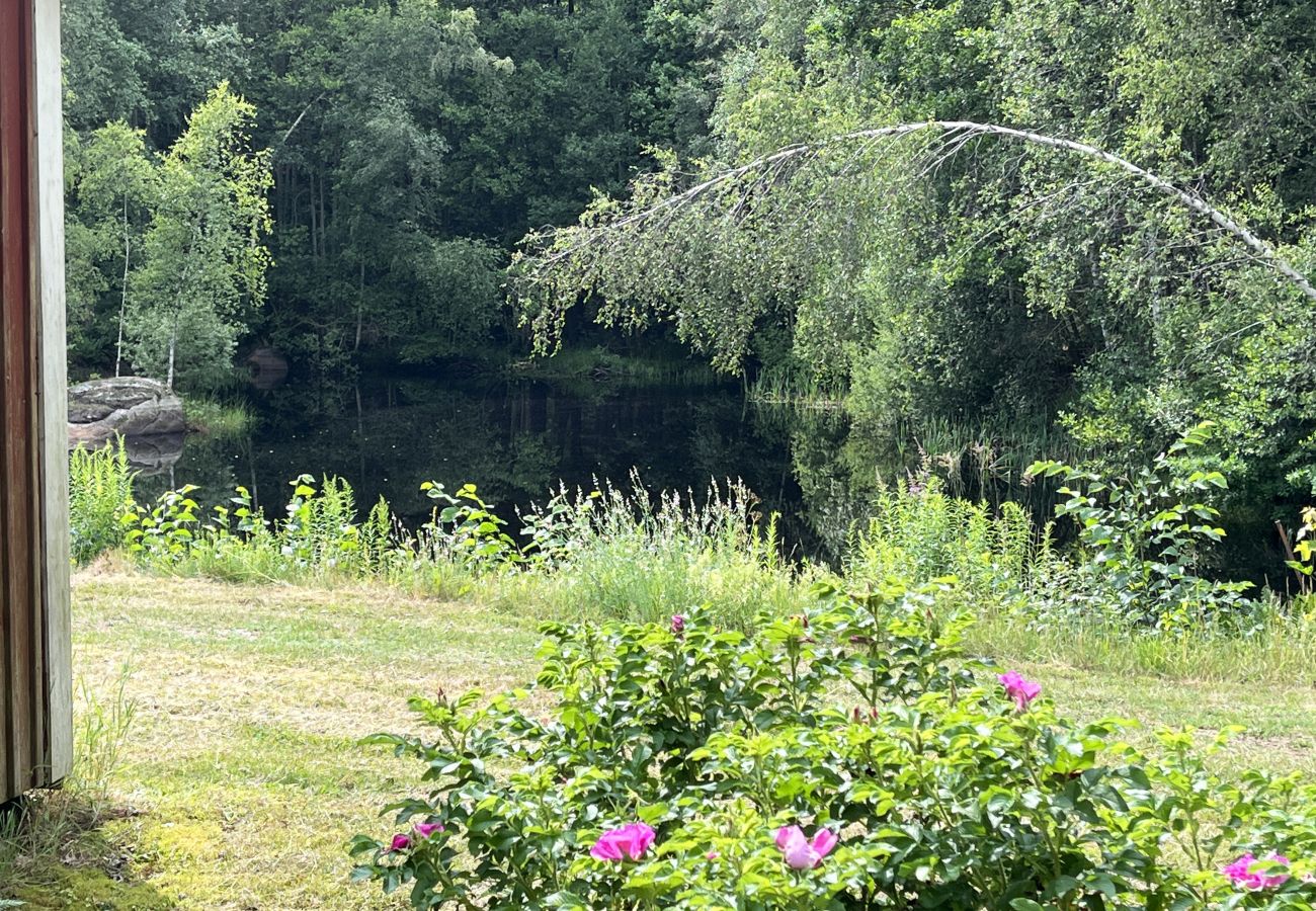 Studio in Örsjö - Rotes kleines Häuschen im Wald und neben einem kleinen See | SE05040