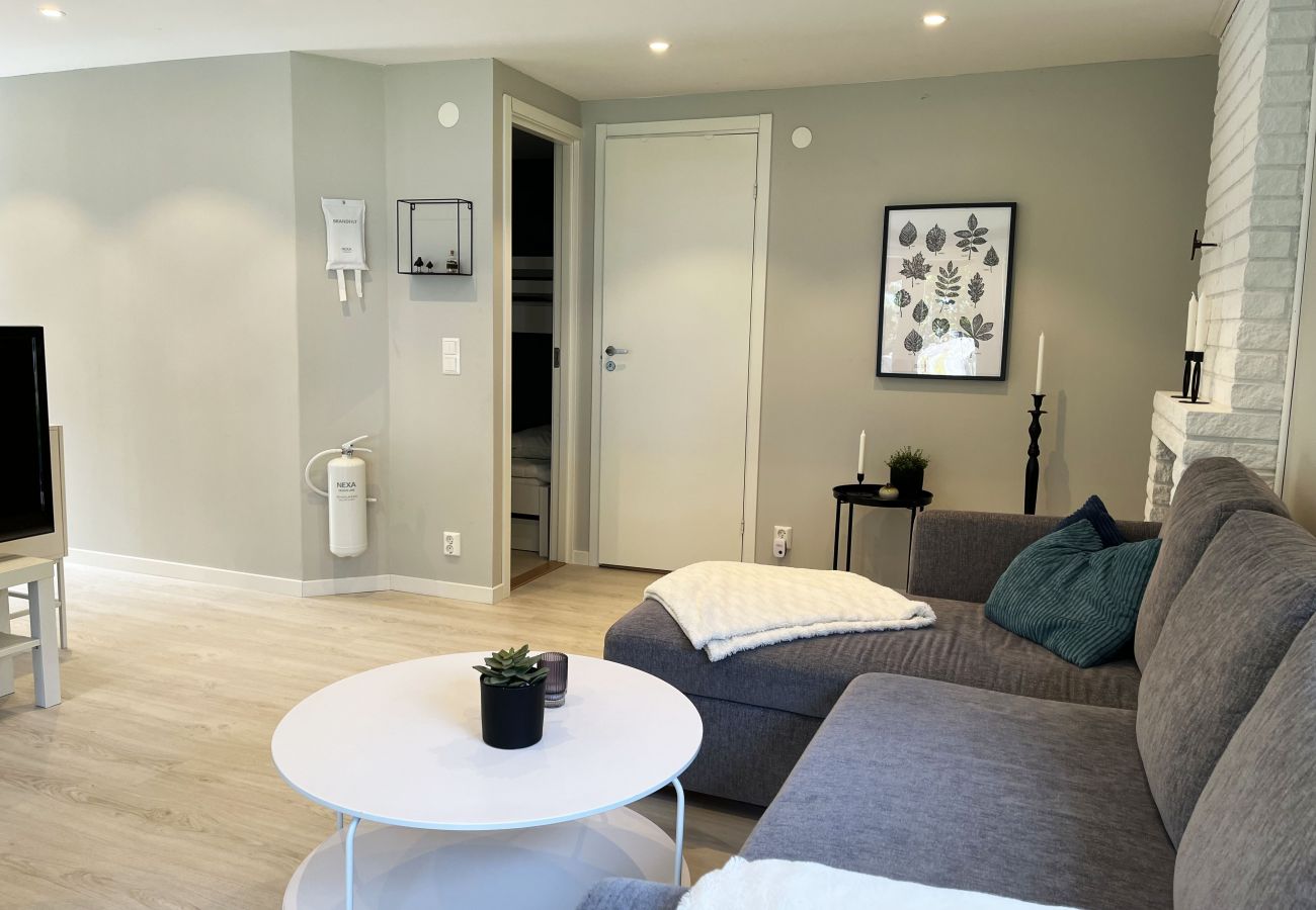 Ferienhaus in Järnforsen - Komplett renoviertes und schönes rotes Ferienhaus neben dem Lake Flaten außerhalb von Virserum I SE05044