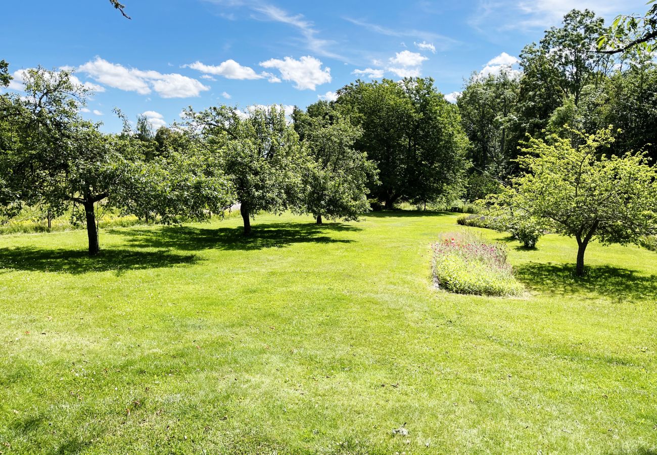 Ferienhaus in Järnforsen - Rotes Ferienhaus in der Nähe von Wald und Grundstück außerhalb von Virserum | SE05066