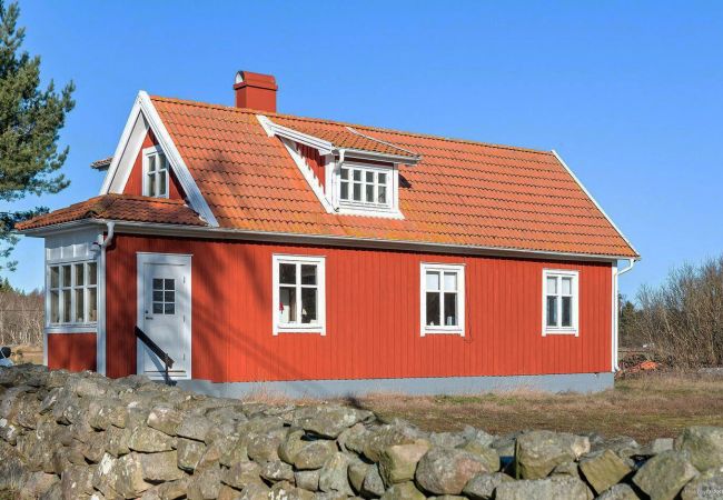 Ferienhaus in Jämjö - Schönes kleines rotes Häuschen auf dem Land außerhalb von Jämjö | SE05068
