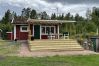 Ferienhaus in Vena - Rotes Häuschen mit Seegrundstück am Nerbjärken – Ruhiger Rückzugsort bei Hultsfred | SE05088