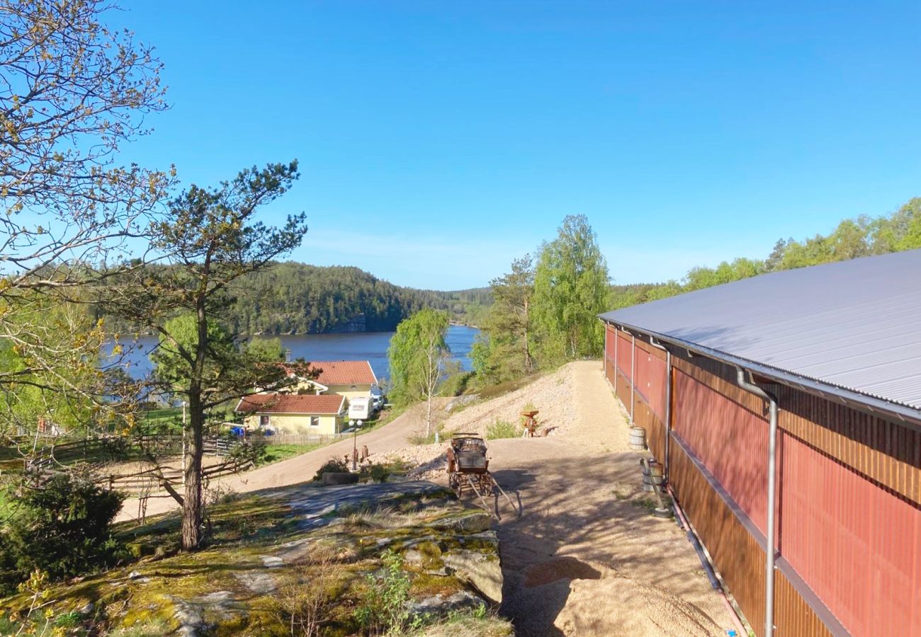 Villa in Henån - Großes Ferienhaus am See mit Ruderboot | SE09131