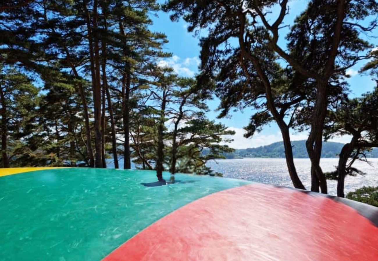 Ferienhaus in Henån - Frisches Ferienhaus mit Seeblick und Ruderboot | SE09156