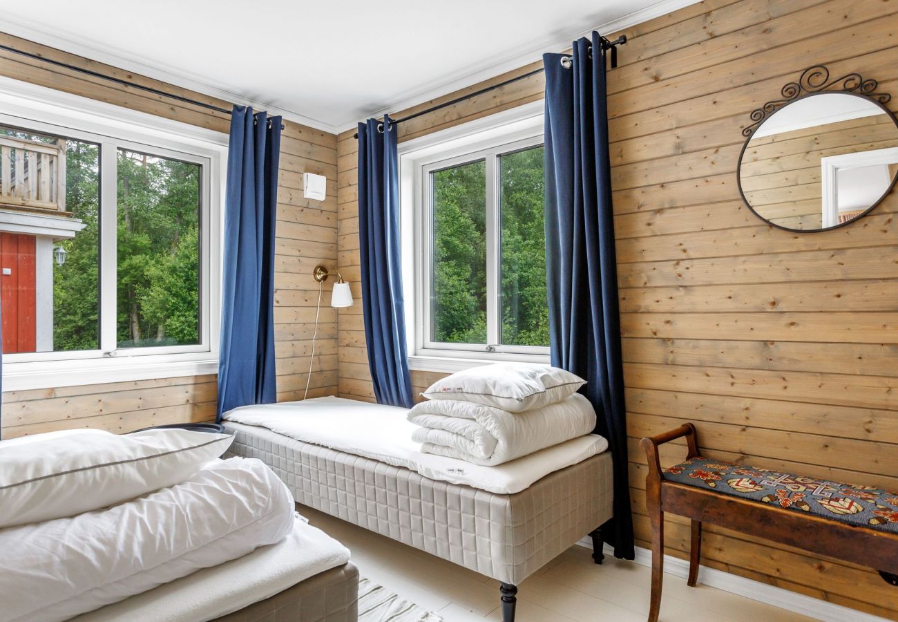 Cozy bedroom with views