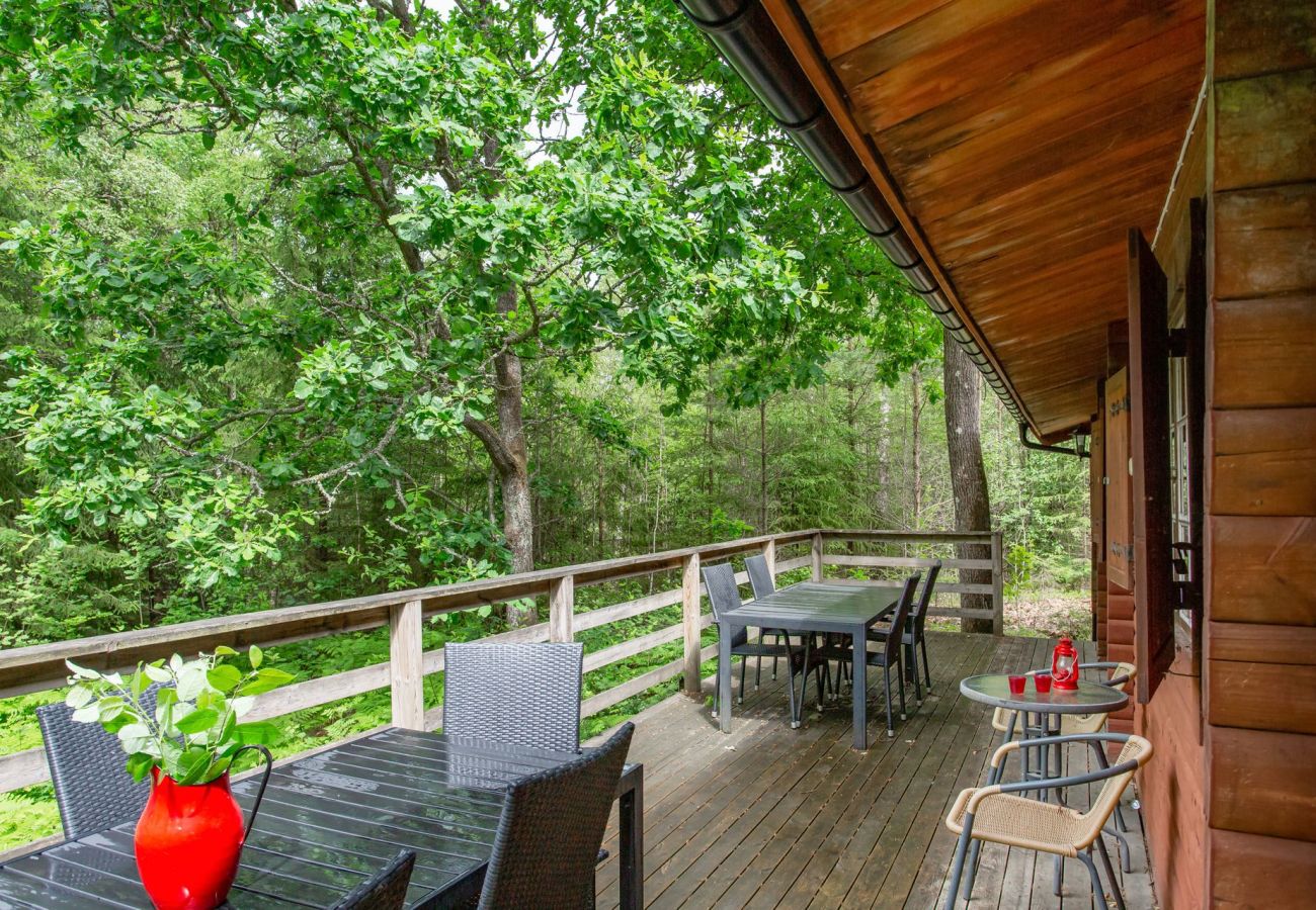 Terrace with view of the forest