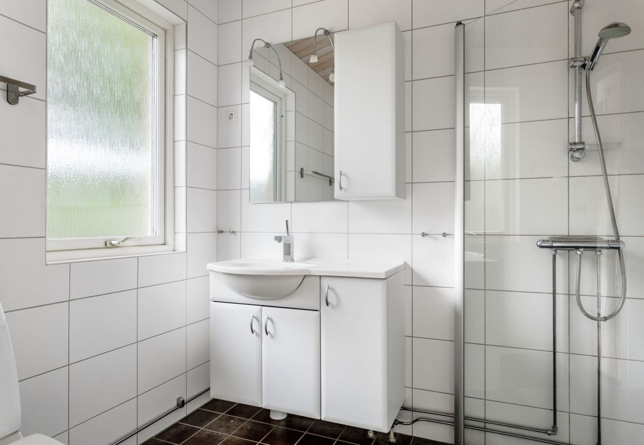 Bathroom with small window