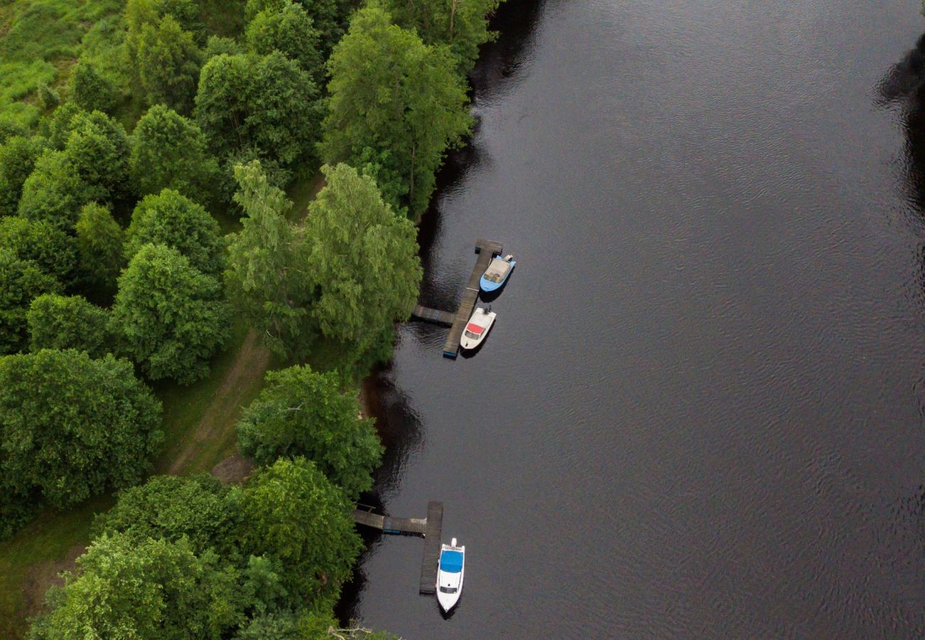 Drone shot of the river Lagan