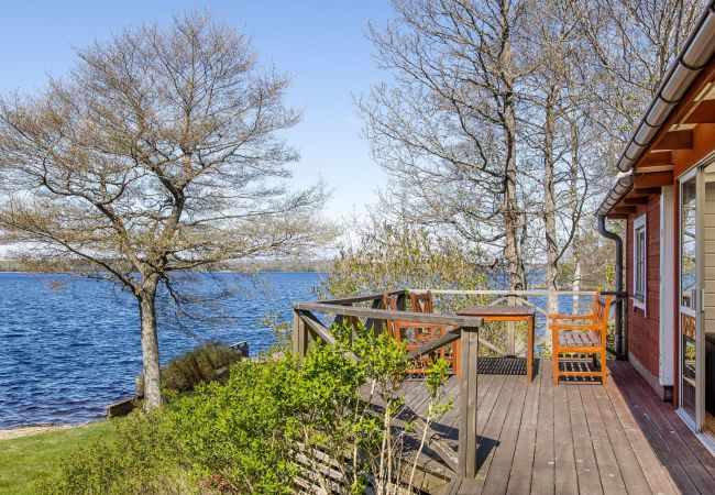  in Ljungby - Holiday house with fantastic location and private lake plot