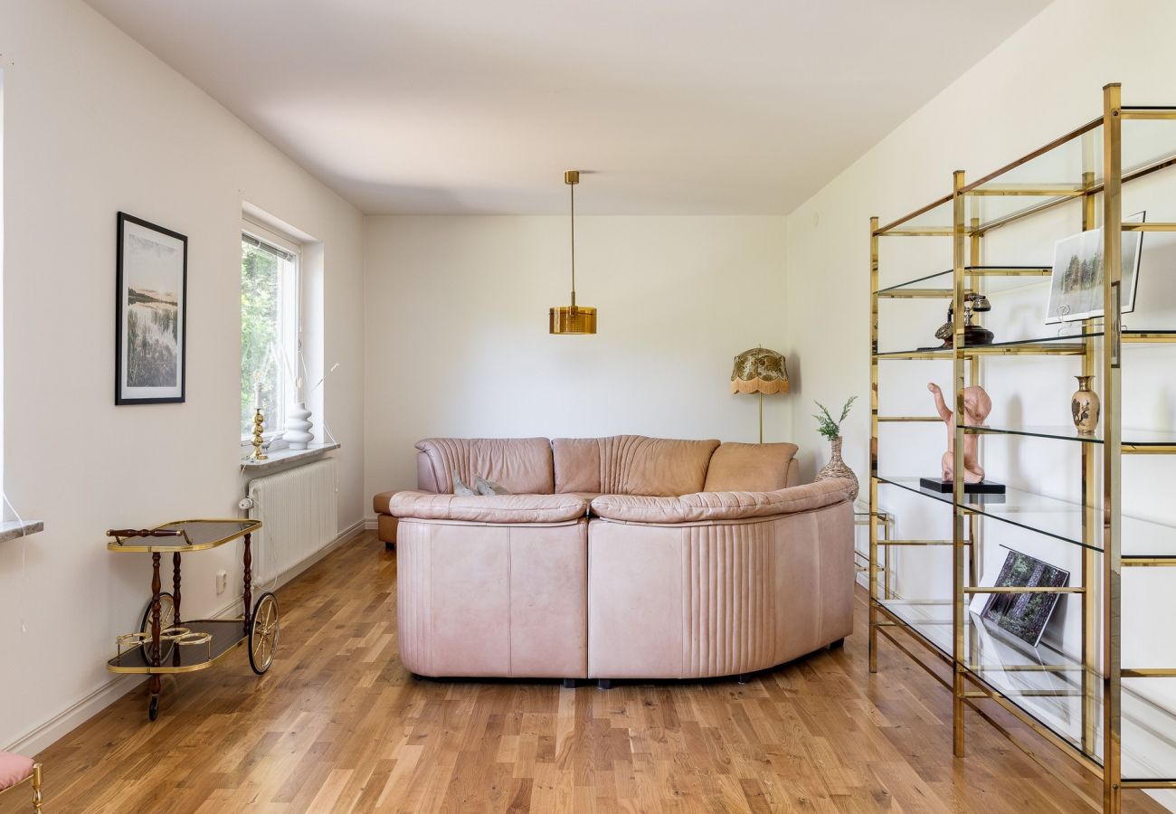 House in Rydaholm - Fantastic holiday home with a sandy beach by Lake Furen