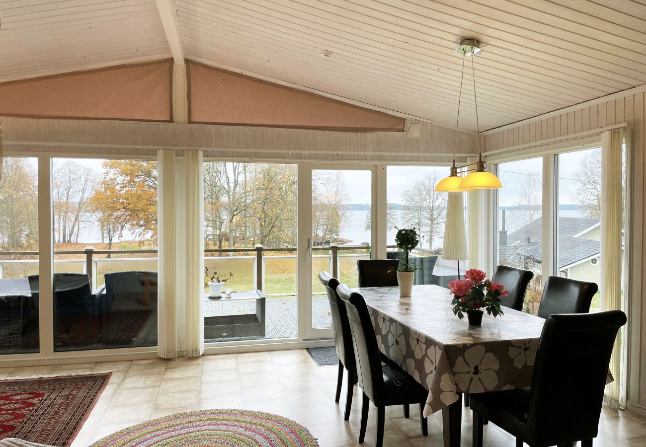 House in Lagan - Lovely holiday home with a panoramic view of lake Flåren near Lagan | SE06042