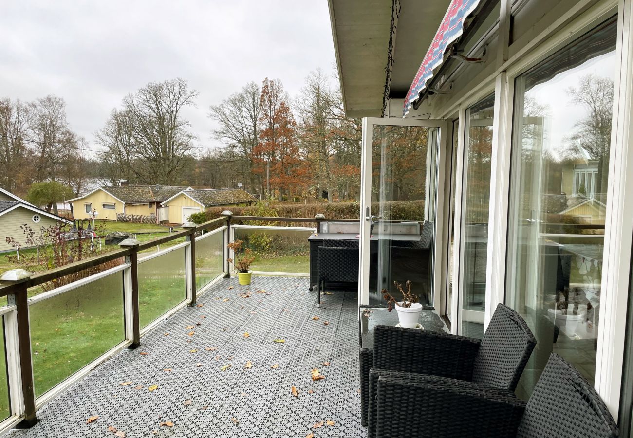 House in Lagan - Lovely holiday home with a panoramic view of lake Flåren near Lagan | SE06042