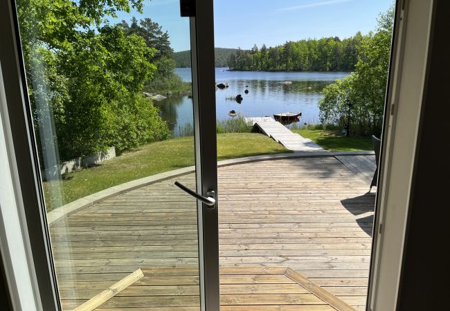 House in Järnforsen - Newly built cottage located on a lake plot by Lake Flaten | SE05035