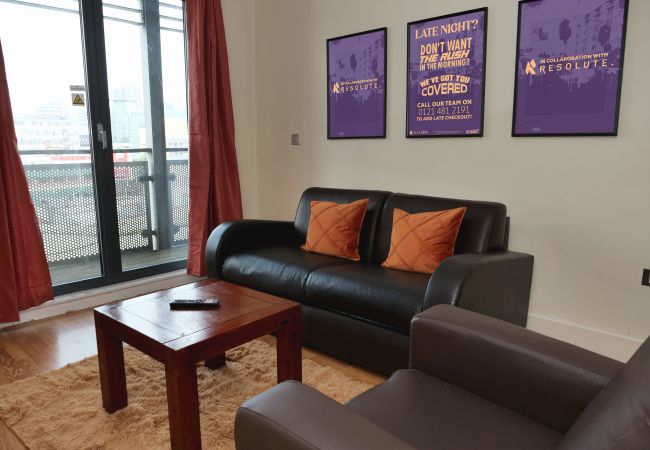 Apartment in Birmingham - ★ Arcadian Centre - Sienna One Bed - Sofa Bed - Balcony