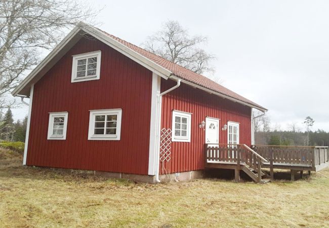 House in Lenhovda - Cozy red cottage with white knots outside Lenhovda | SE06077