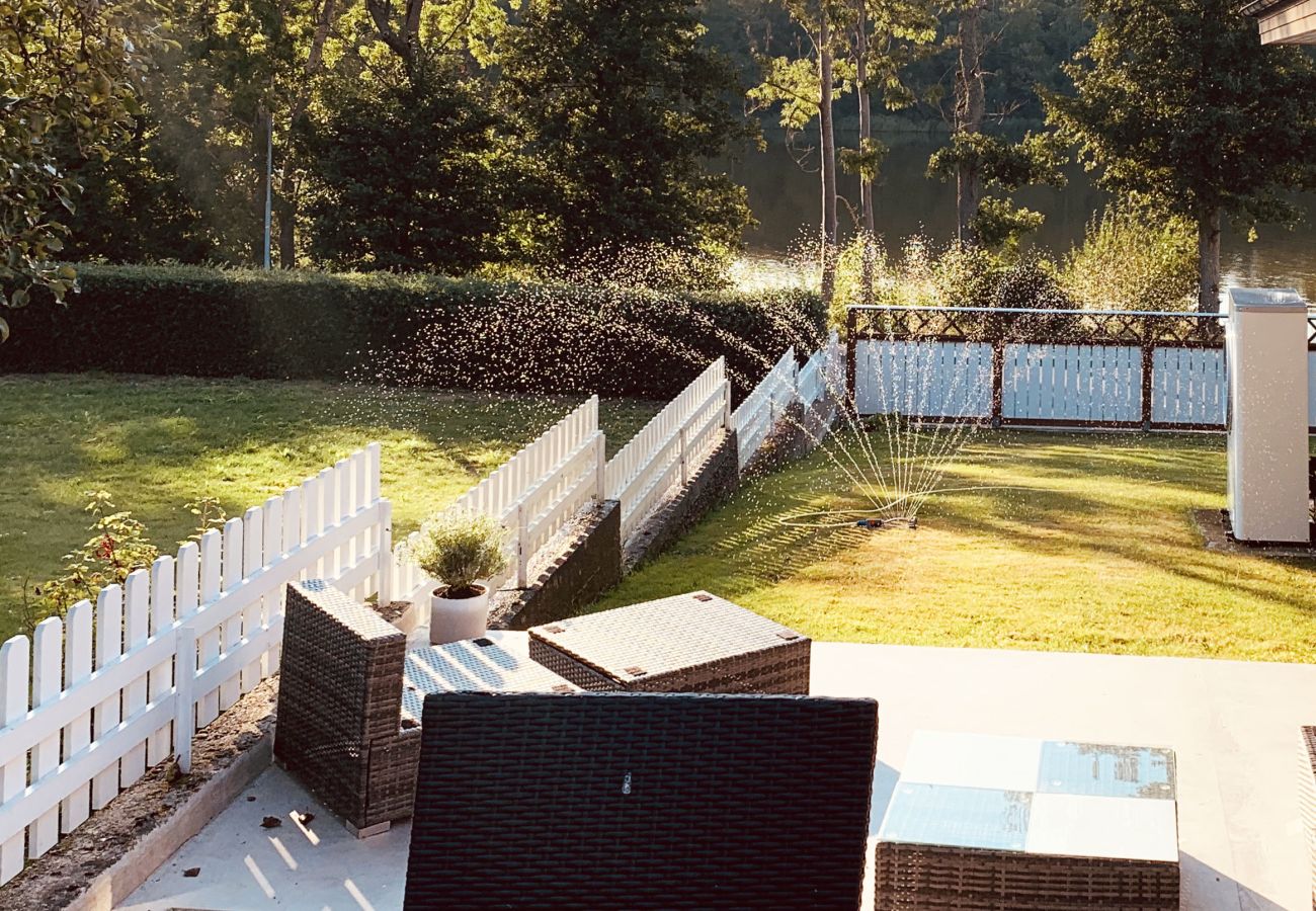 House in Ronneby - Holiday home in Ronneby with swimming area and jetty | SE03019