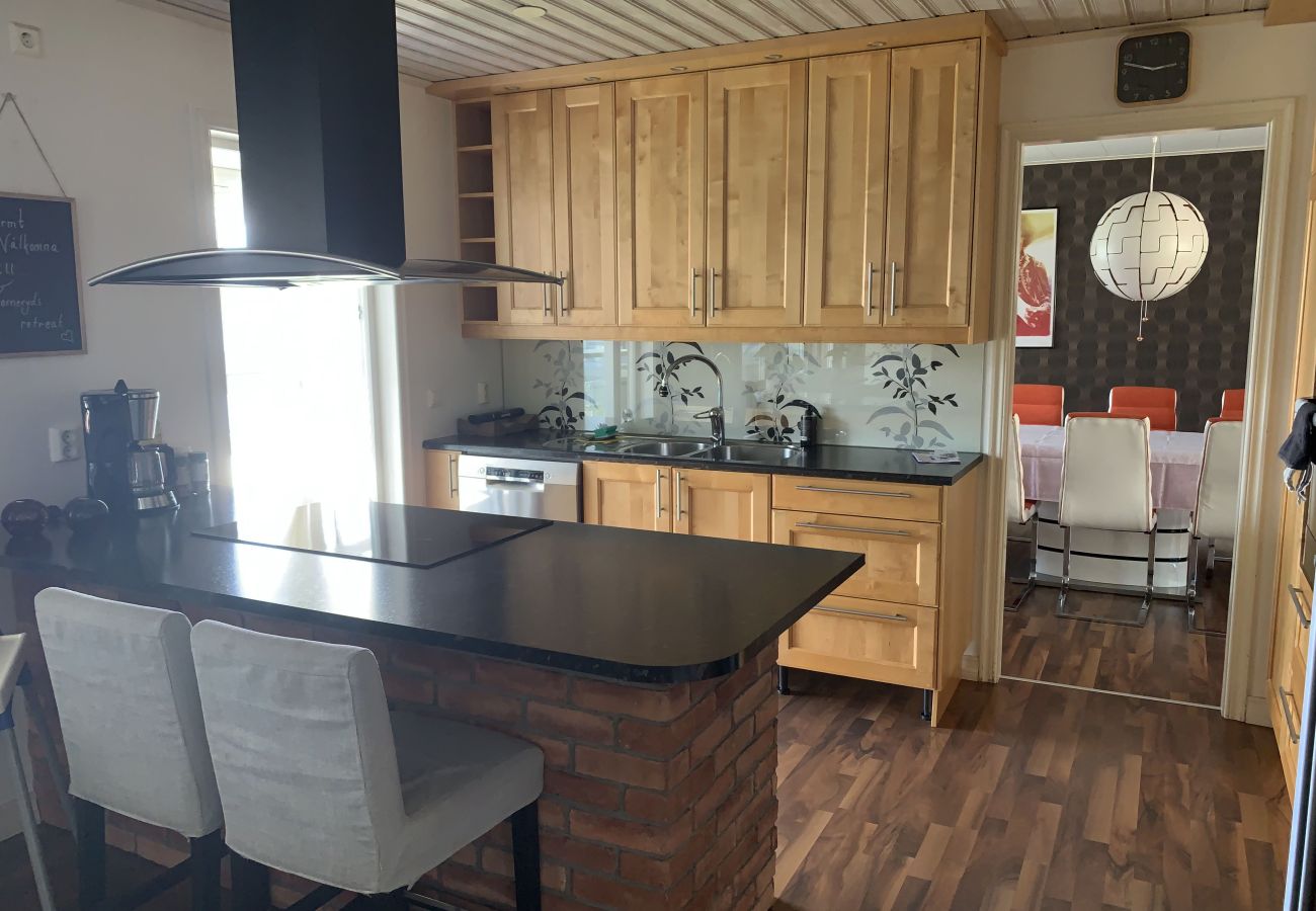 House in Ronneby - Holiday home in Ronneby with swimming area and jetty | SE03019