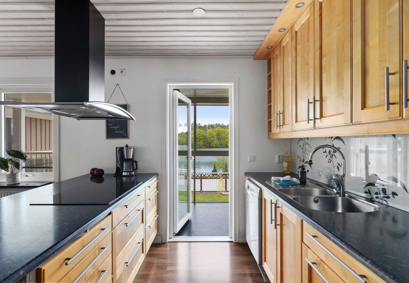 House in Ronneby - Holiday home in Ronneby with swimming area and jetty | SE03019