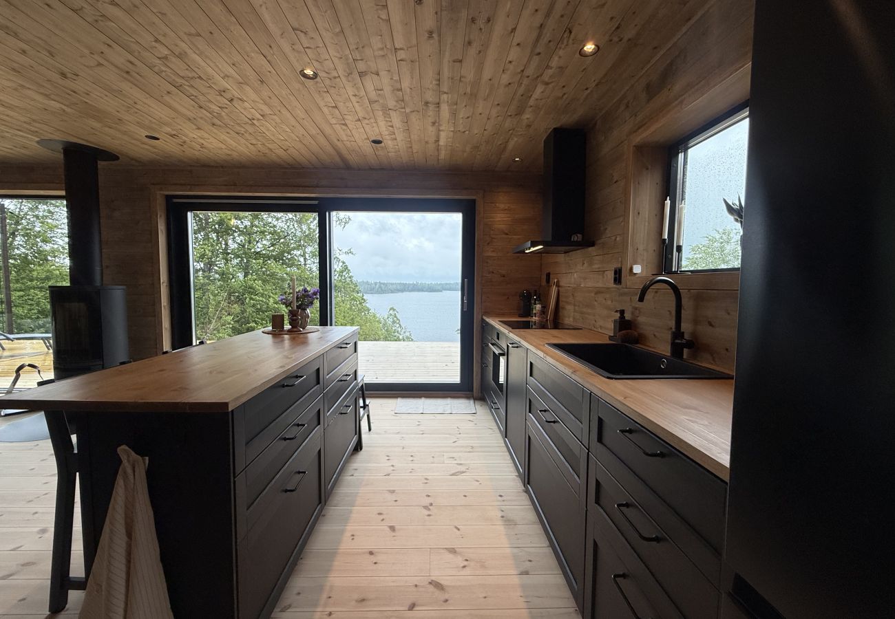 House in Lönashult - Holiday home with sauna and lake view in scenic Lönashult | SE06090