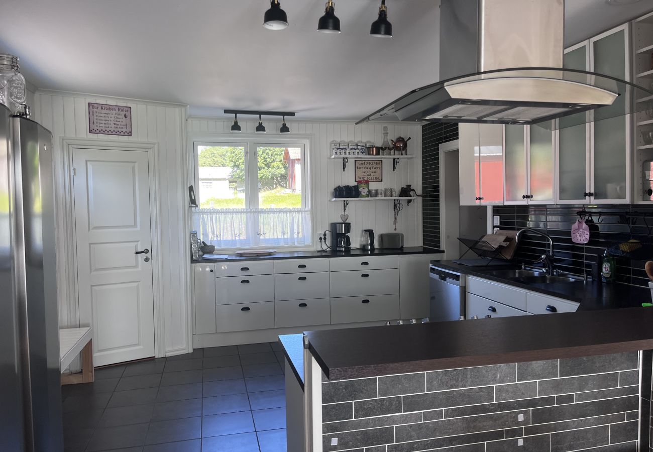 Villa in Svanesund - Large charming house with pool & lake view near Svanesund | SE09167