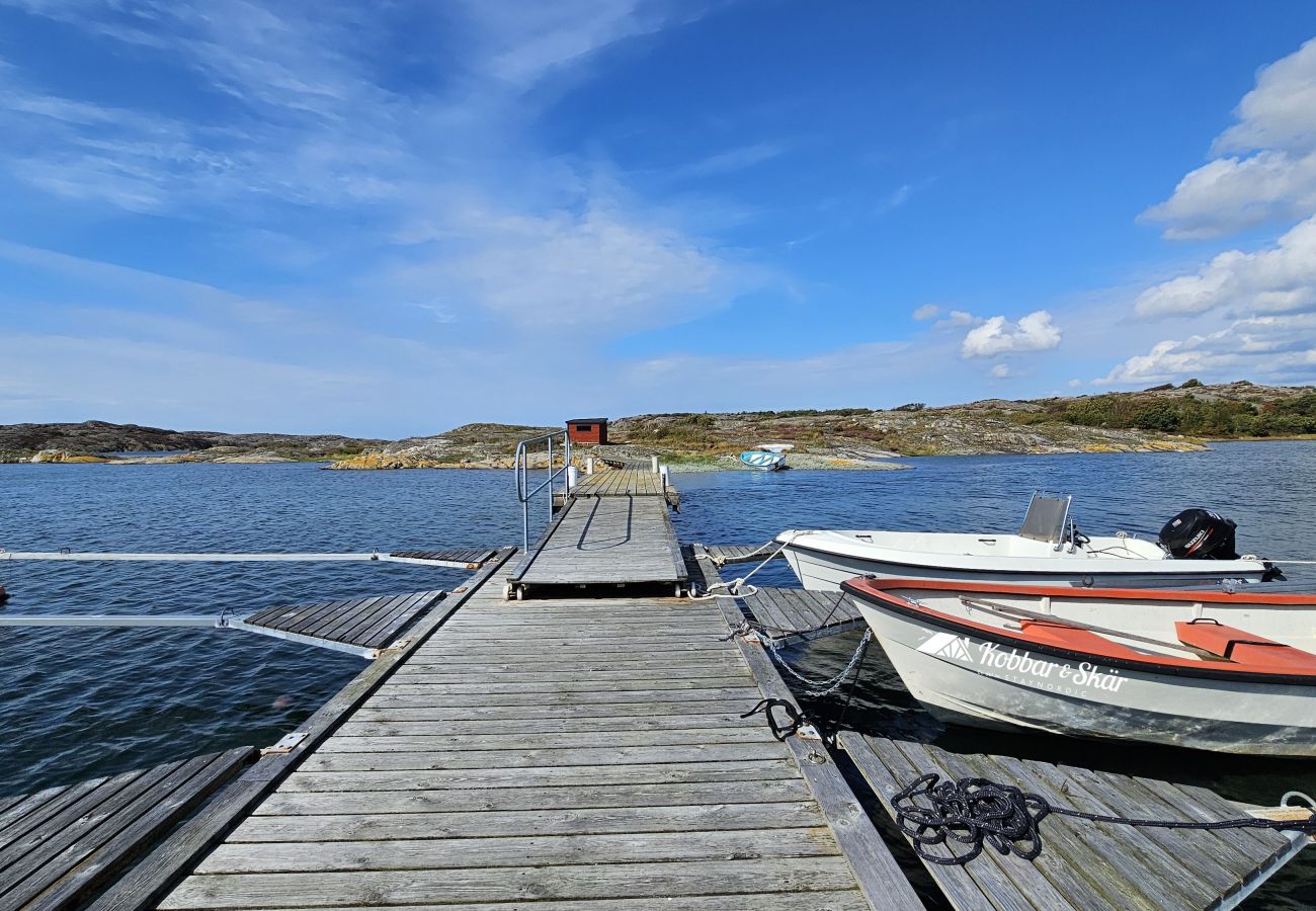 House in Hälleviksstrand - Villa with sea plot, pier and boathouse in Edshult | SE09172